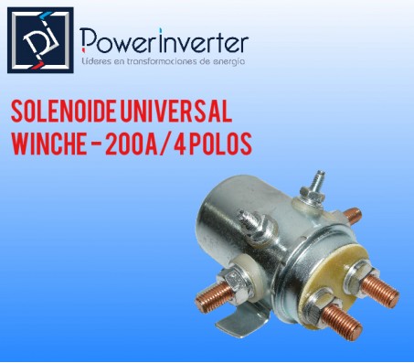 SOLENOIDE PRESTOLITE 24V/200A UNIVERSAL WINCHE